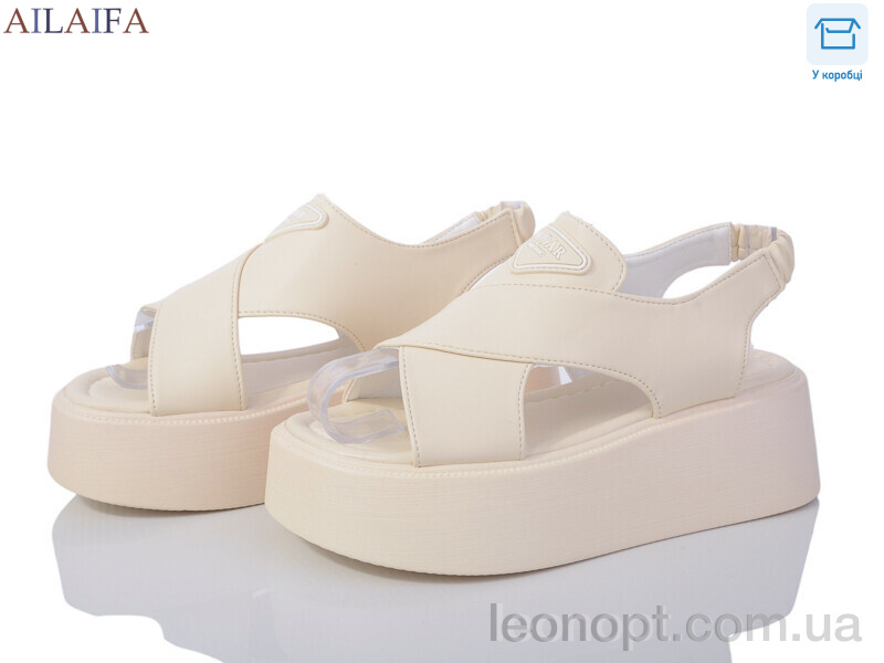 Босоніжки Ailaifa 8032 beige