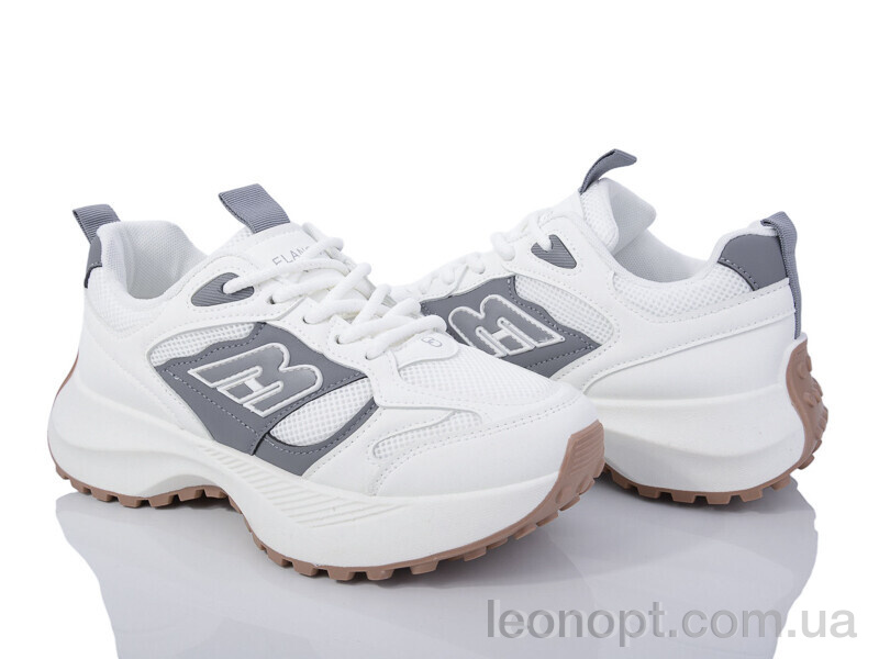 Кросівки Violeta 136-33 white-grey