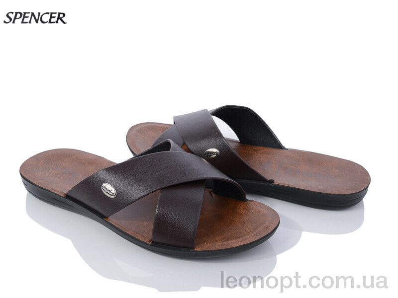 Шльопанці Spencer 3404 brown
