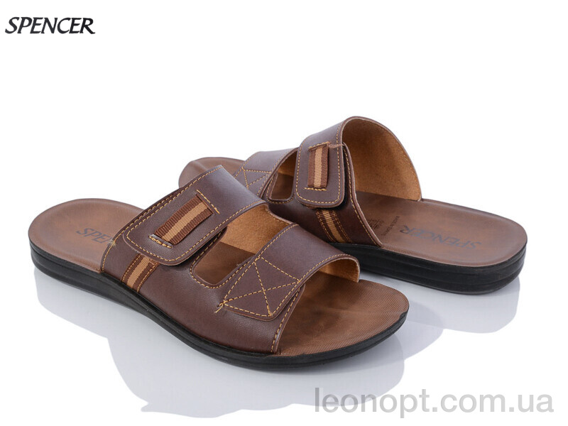 Шльопанці Spencer 10497 brown