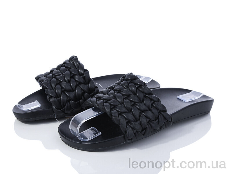 Шльопанці LOOK STOCK 17730 black