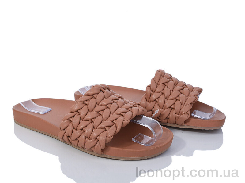 Шльопанці LOOK STOCK 17730 brown