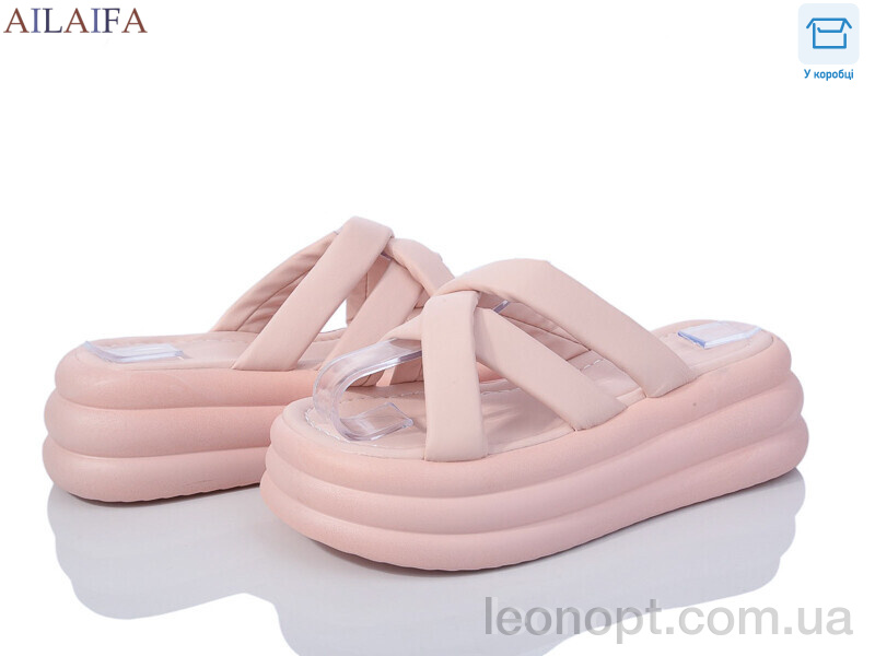 Шлепки Ailaifa 7012 pink