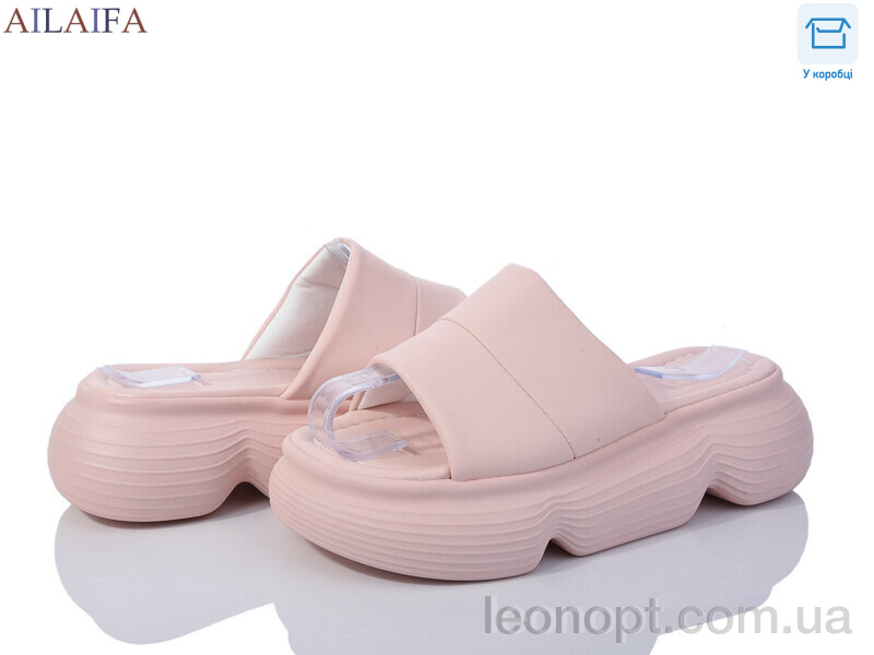 Шлепки Ailaifa 7055 pink