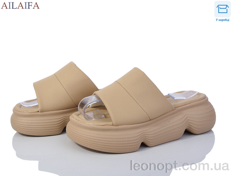 Шлепки Ailaifa 7055 khaki