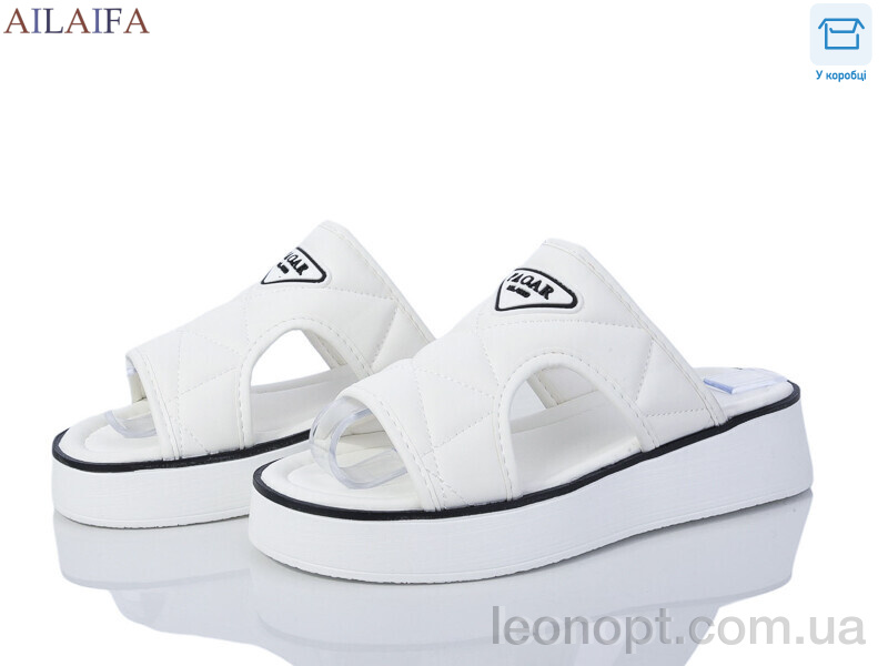 Шлепки Ailaifa 6002 white