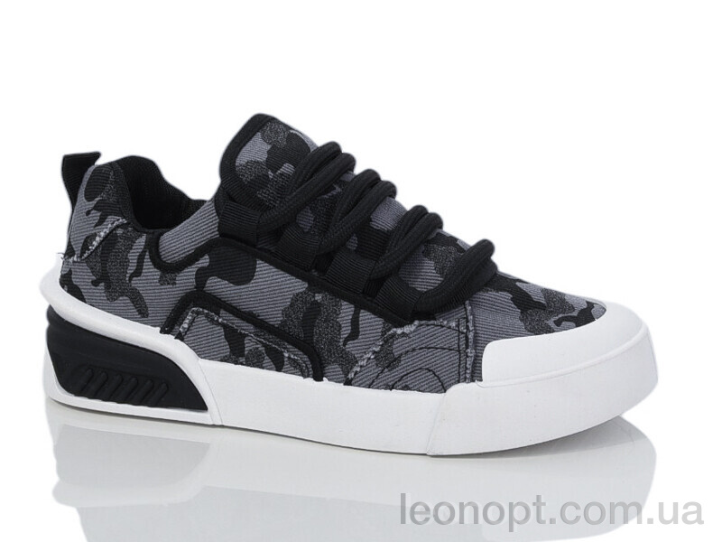 Кеди Violeta 143-43 black-white