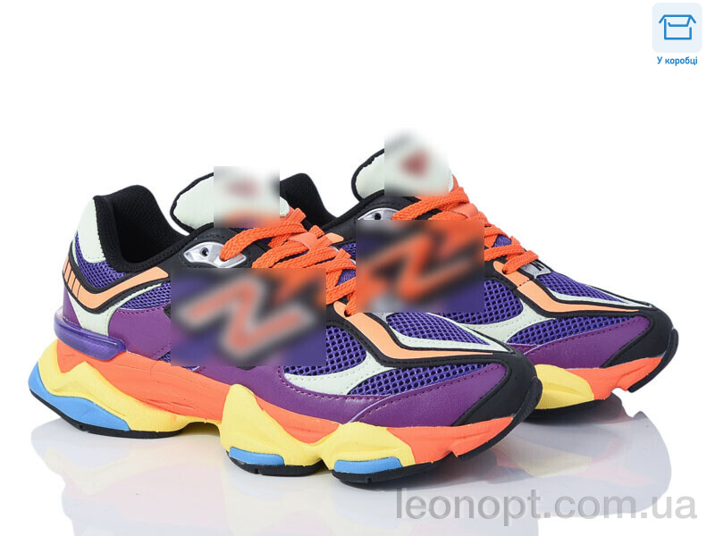 Кросівки Violeta HD1(9060-1) orange-purple