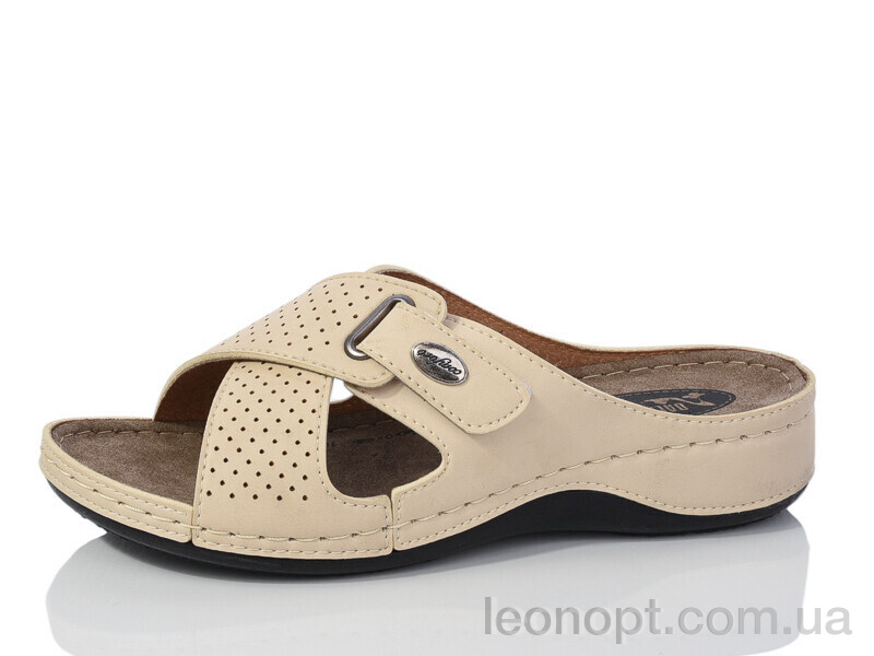 Шльопанці Sali-2 D106 beige