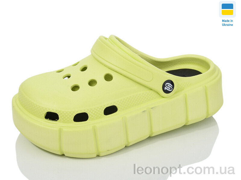 Кроксы Lot Shoes N152 салат