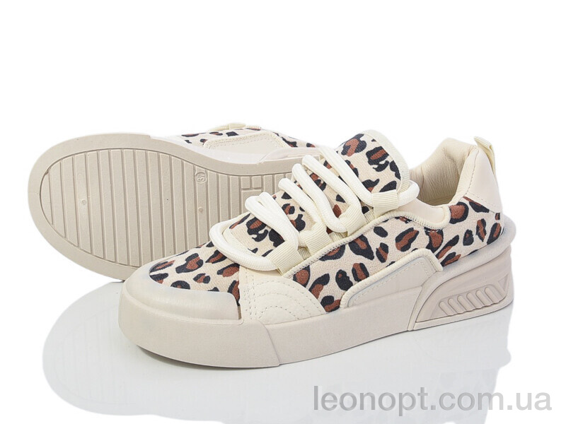 Кросівки Violeta 143-40 beige-khaki