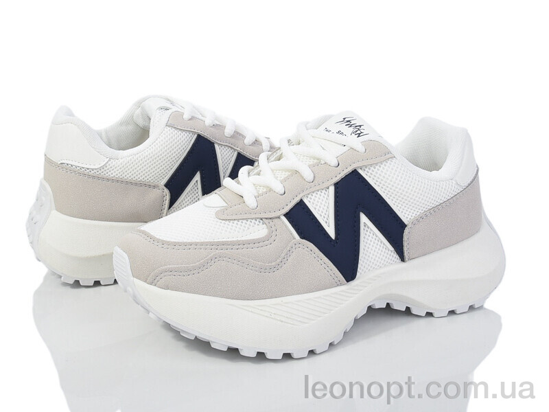 Кроссовки Violeta HD45(136-32) white-blue-2