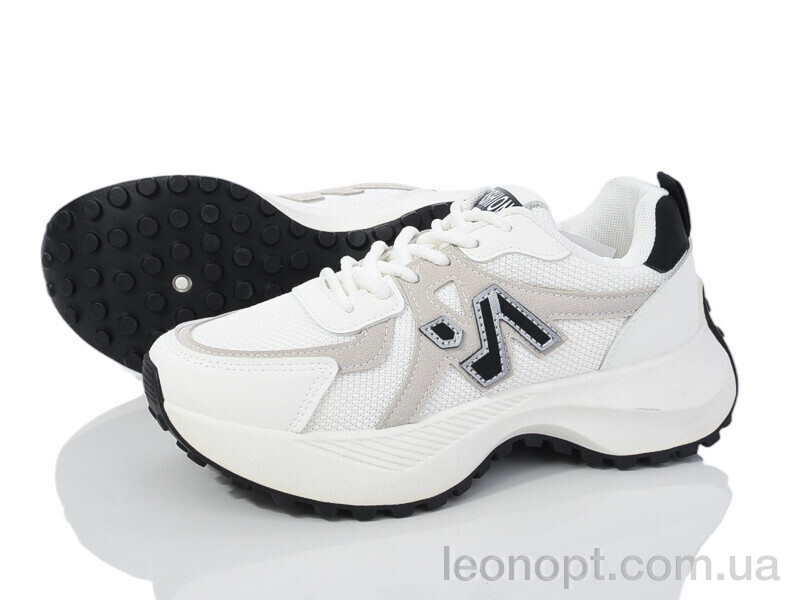 Кроссовки Violeta HD46(136-34) white-black