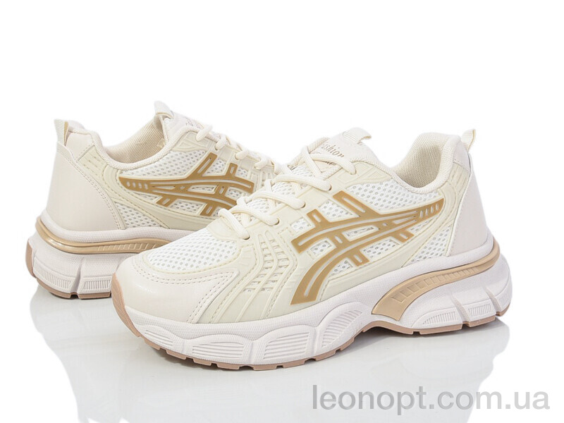 Кросівки Violeta HD42(172-37) beige-hkaki