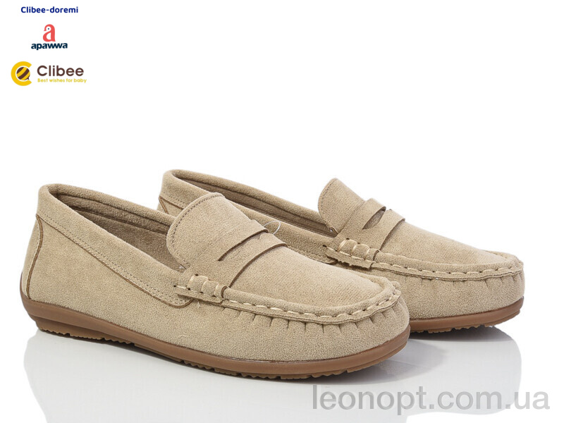 Мокасины Clibee-Doremi N641 beige