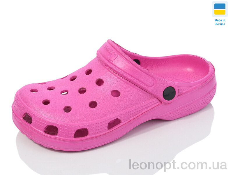 Кроксы Lot Shoes N018 малиновий