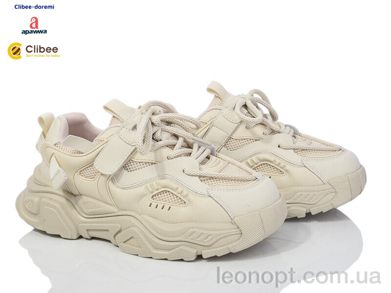 Кроссовки Clibee-Doremi YF8002 beige