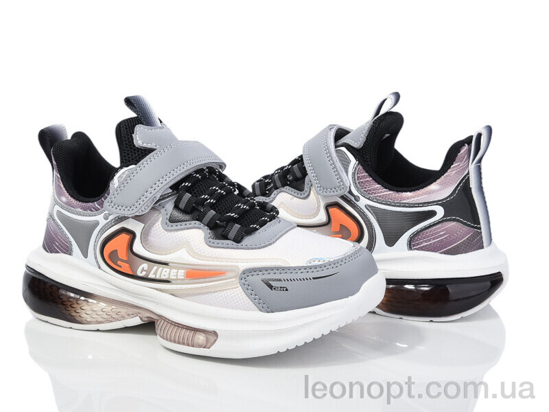 Кроссовки Цветик LC994 grey-orange