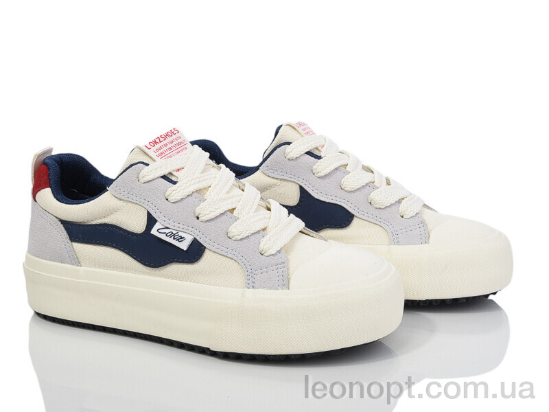 Кеди Violeta 170-29 white-grey