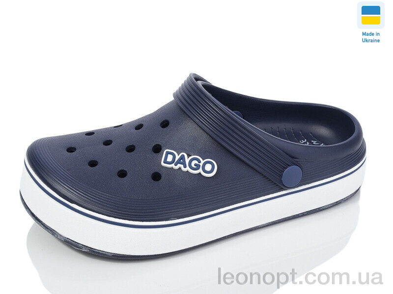 Кроксы Lot Shoes N419 т.синій