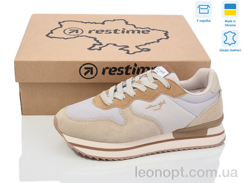 Кросівки Restime JW024034 beige