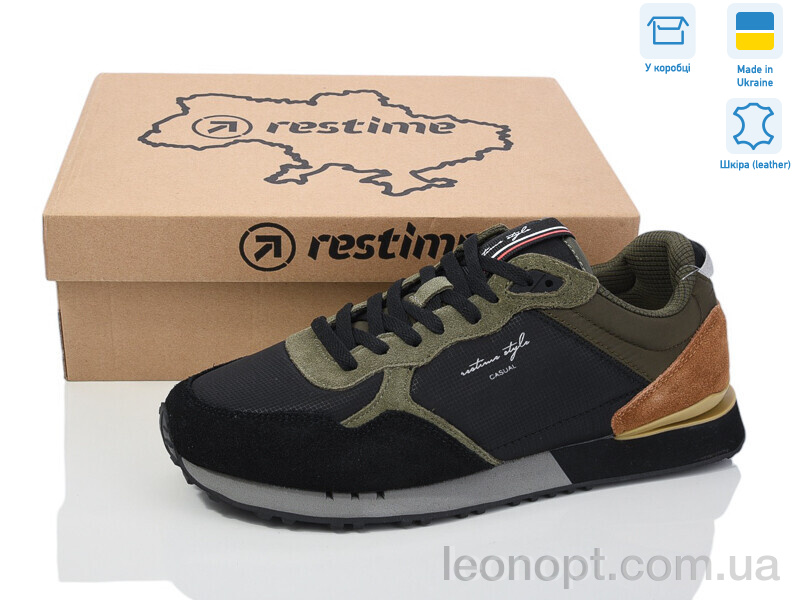 Кросівки Restime JM024030 khaki