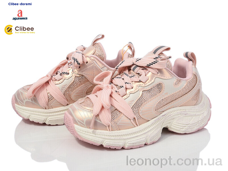 Кроссовки Clibee-Doremi AS86803-1 pink
