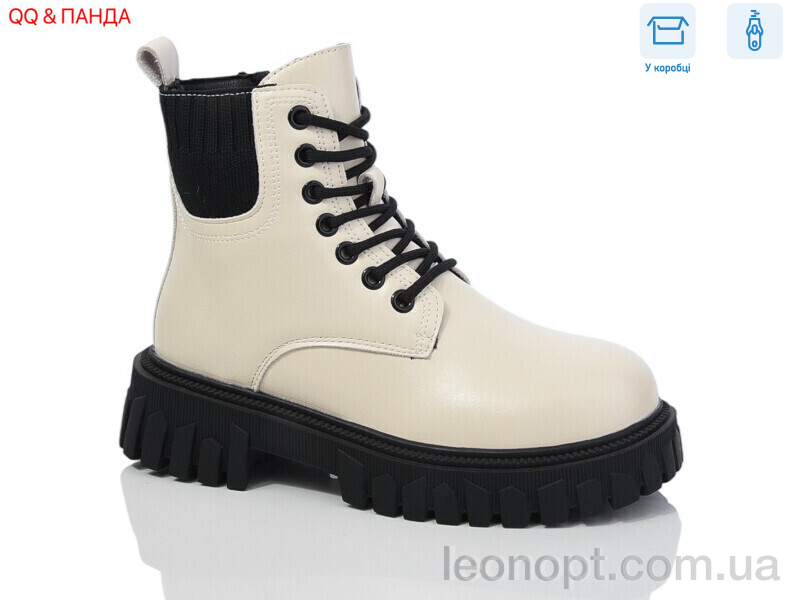 Черевики QQ shoes 5236 beige