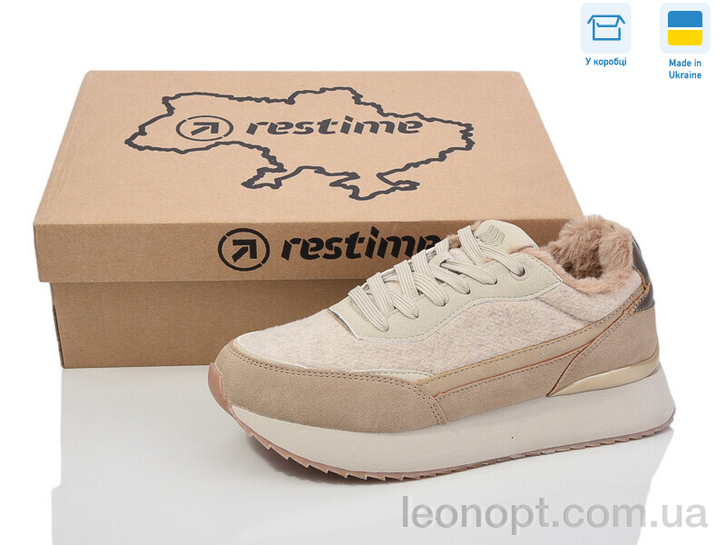 Кросівки Restime FWZ24284 beige