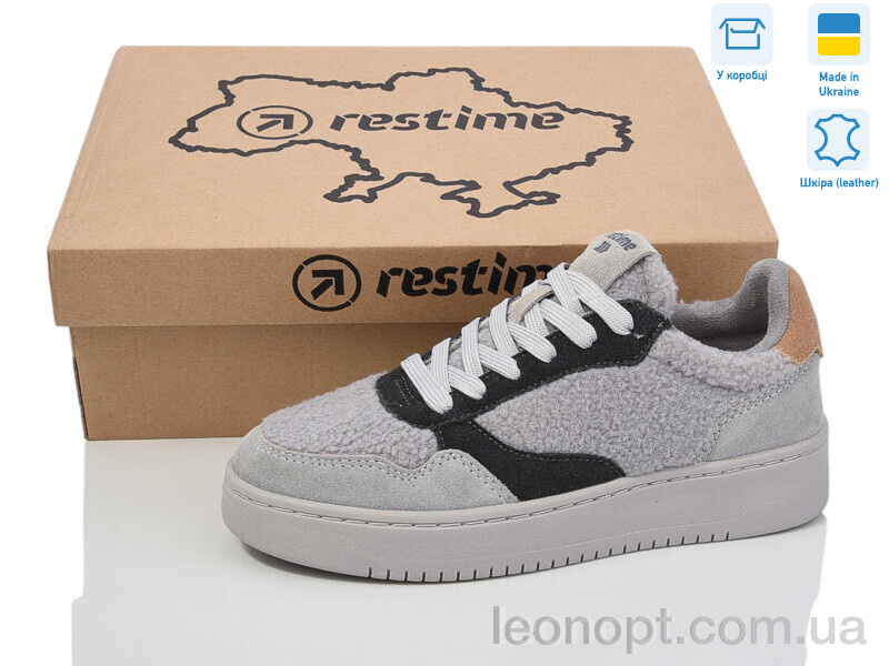 Кросівки Restime FWZ24280 grey