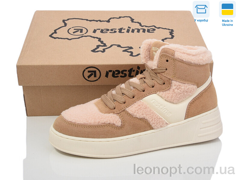 Кросівки Restime FWZ24282 beige