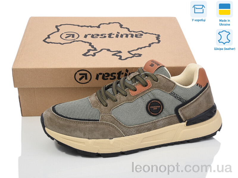 Кросівки Restime FM024283 khaki