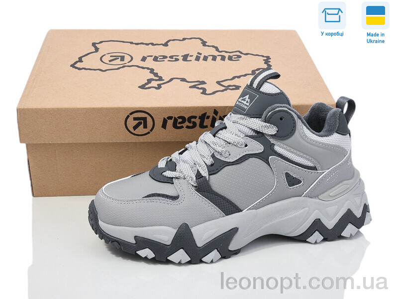 Кросівки Restime CWZ24247 grey