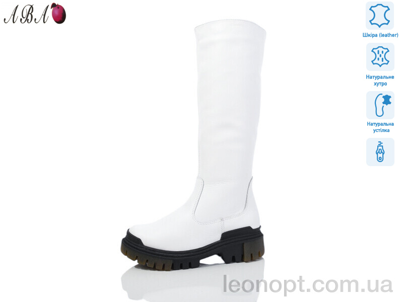 Чоботи Aba 703 white