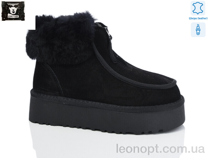 Уги Steel Land W09-G58P black