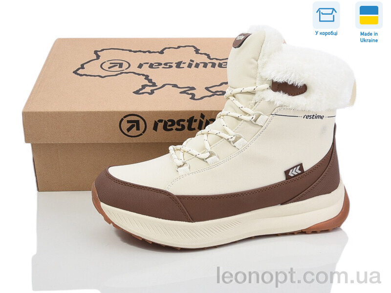 Черевики Restime AWZ24299  beige
