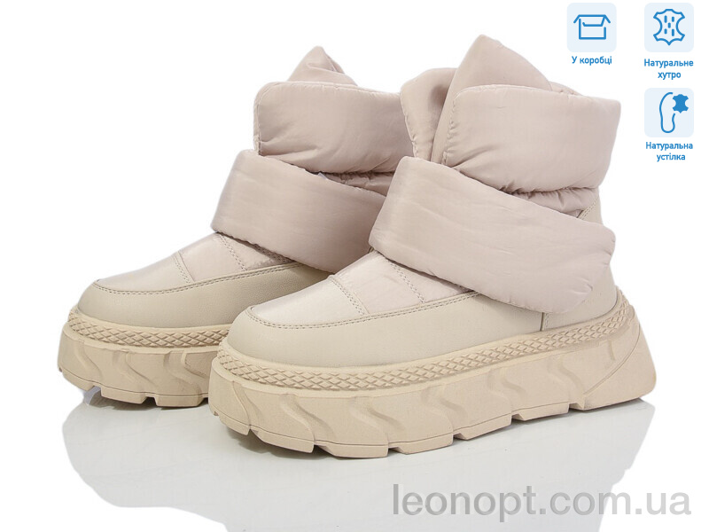 Дутики Violeta M5351-3 beige