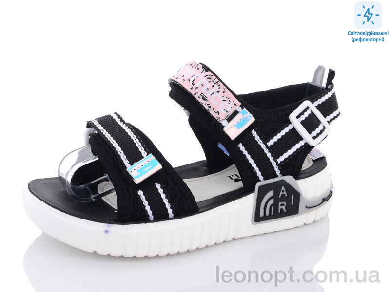 Босоножки ASHIGULI A2378 чорний