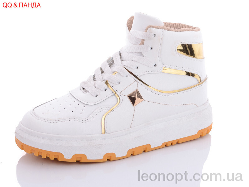 Кросівки QQ shoes BK72 white-beige