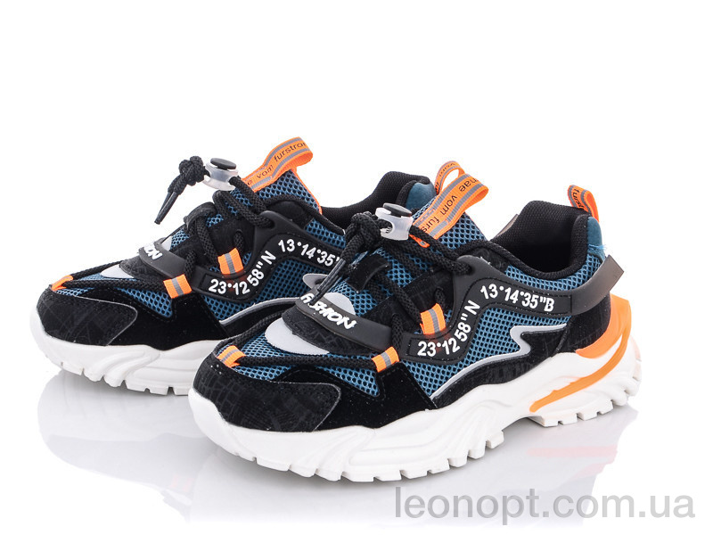 Кросівки Violeta G14-A2136 black-orange
