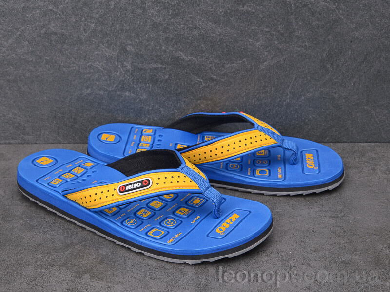 Шлепки Dan Marest KME764 blue