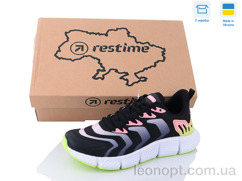 Кроссовки Restime SWL22575 black-coral