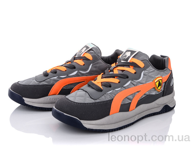 Кросівки Violeta Y153(TJ666) grey-orange