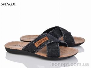 Шльопанці Spencer 0301 сірий джинс