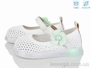 Туфлі Poni kids B691 white LED