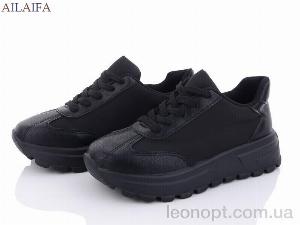 Кросівки Ailaifa 2382 all black піна