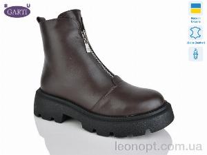 Черевики Garti 307 корич шкіра хутро