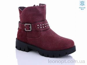 Черевики Waldem W137 bordo