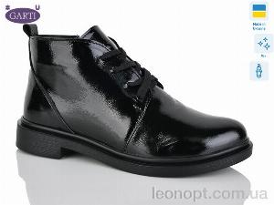Черевики Garti 291 чорний лак