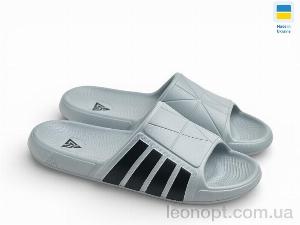 Шльопанці Rai shoes CC010 сіро-блакитний